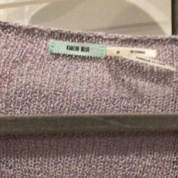 Kimchi Blue Lavender Surplice Sweater - Picture 2 of 3